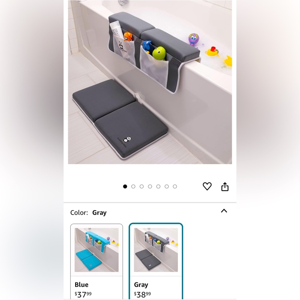 Baby bath kneeler